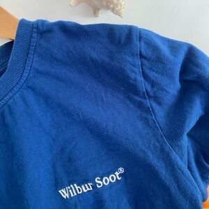 Wilbur Soot 96' T-shirt Adult Blue Retro Stripe